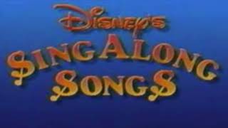 Disney Sing Along Songs Theme Resimi