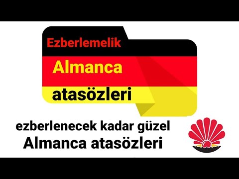 EZBERLEMELIK ALMAN ATASÖZLERI VE DEYIMLER