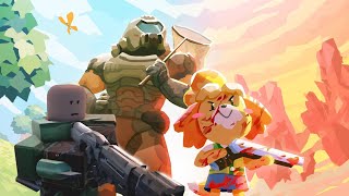 ROBLOX DOOM CROSSING: Eternal Horizons [Music Video] | "DOOM IN ROBLOX" GAMEPLAY