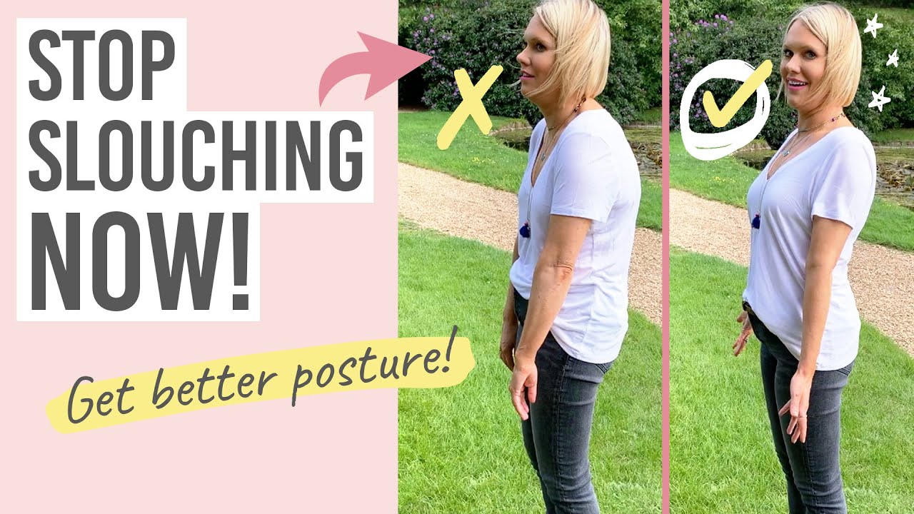 HOW TO STOP SLOUCHING INSTANT FIX YouTube HOW TO STOP SLOUCHING INSTANT FIX YouTube