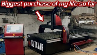 My BRAND NEW Kutavar cnc plasma and oxy/propane cutting table.