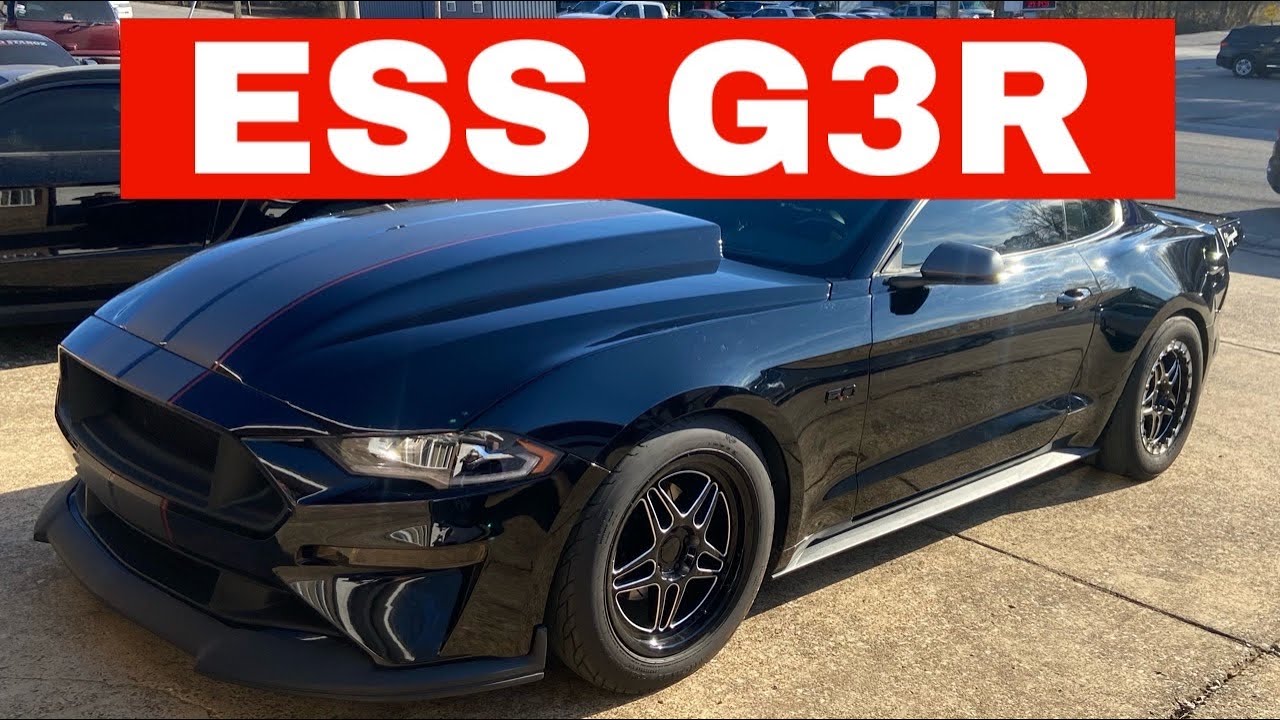 FIRST ESS G3R Supercharger in our shop! 105mm Pulley on 18 Mustang