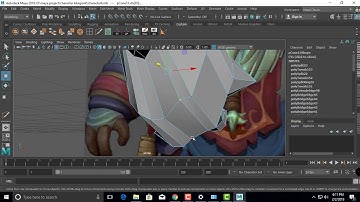 maya character modeling Part11