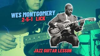 EASY Wes Montgomery style 2-5-1 lick