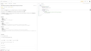 Minimum Deletions to Make Character Frequencies Unique