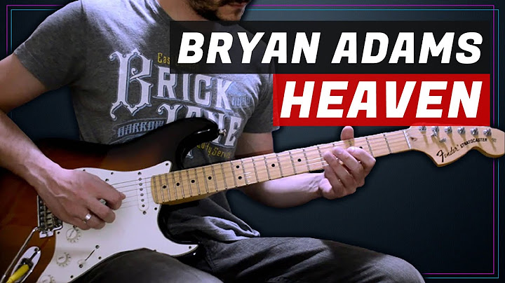Heaven Guitar version - Guitar performance video thumbnail
