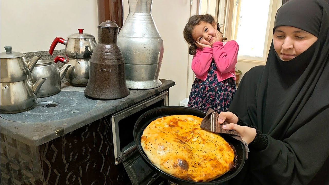 Sobada' Kömbe Yaptık #köydeyaşam #köyhayatı