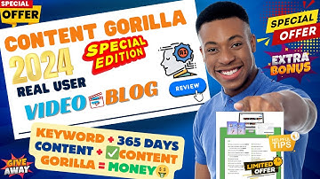Content Gorilla 2024 Review ✅ Content Gorilla AI Review ✅ [Content Gorilla 2024 Review]👇
