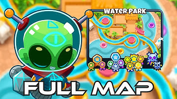Bloons TD 6: Water Park | Gameplay Walkthrough FULL MAP | No Commentary