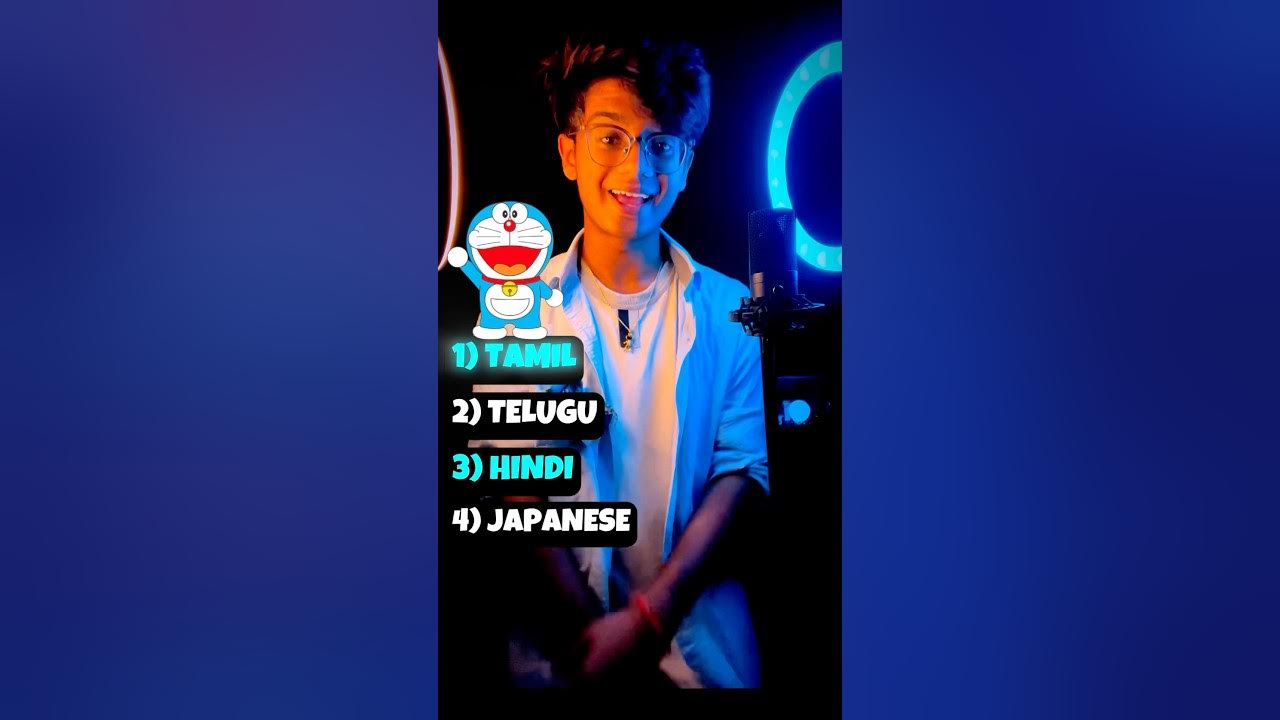 Doraemon Song π©΅ in 4 Languages π΅ #shorts #doraemon #telugu #youtubeshorts Doraemon Song π©΅ in 4 Languages π΅ #shorts #doraemon #telugu #youtubeshorts
