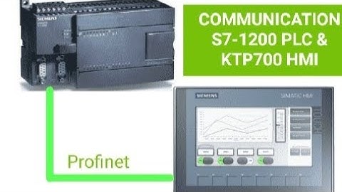 Siemens PLC and HMI interfacing using Siemens TIA Portal, S7-1200/ KTP-700