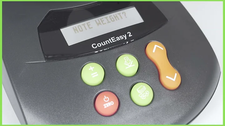 Volumatic CountEasy 2 - How to Calibrate Note Weight