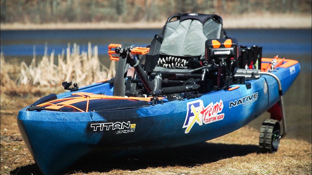 Fishing Kayak Walkthrough - Native Watercraft Titan 12 - YouTube