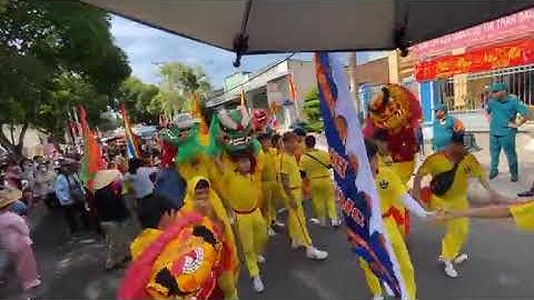 Múa Lân Cộ Bà Thiên Hậu Dầu Tiếng 2025