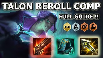 TFT TALON - DEBONAIR ASSASSIN GUIDE ⭐⭐⭐ SET 6.5 Guide and climb for beginners