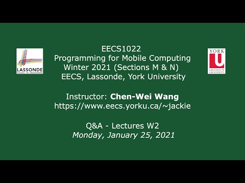 [HD] EECS1022 W21