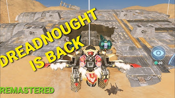 [WR] DREADNOUGHT MAP IS BACK | remastered●war robots game play