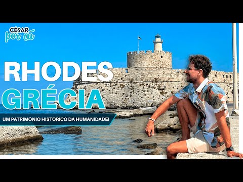 Vídeo: Lindos na ilha grega de Rodes