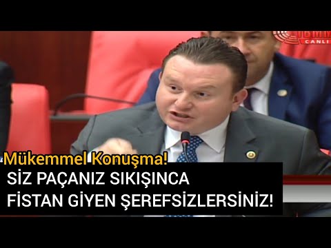 SİZ PAÇANIZ SIKIŞINCA FİSTAN GİYEN ŞEREFSİZLERSİNİZ!