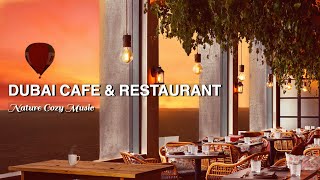 Cozy Dubai Cafe & Restaurant AMBIENCE at Dusk : Chatter, WaterPouring, Relaxing Jazz Music, balloon by Nature Cozy Music 5,307 views 3 years ago 2 hours, 18 minutes