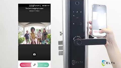 Delta Smart Lock |  Smart Camera | K1 pro