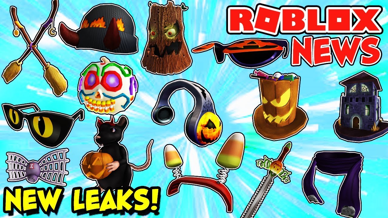 Roblox News New Halloween Themed Catalog Item Leaks Youtube - games leaked for roblox 2018 halloween event