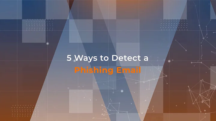 5 Ways to Detect a Phishing Email