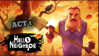 The NEIGHBOR Kidnapped Me In The Basement // Finally Escape The Basement ???hello neighbor 2