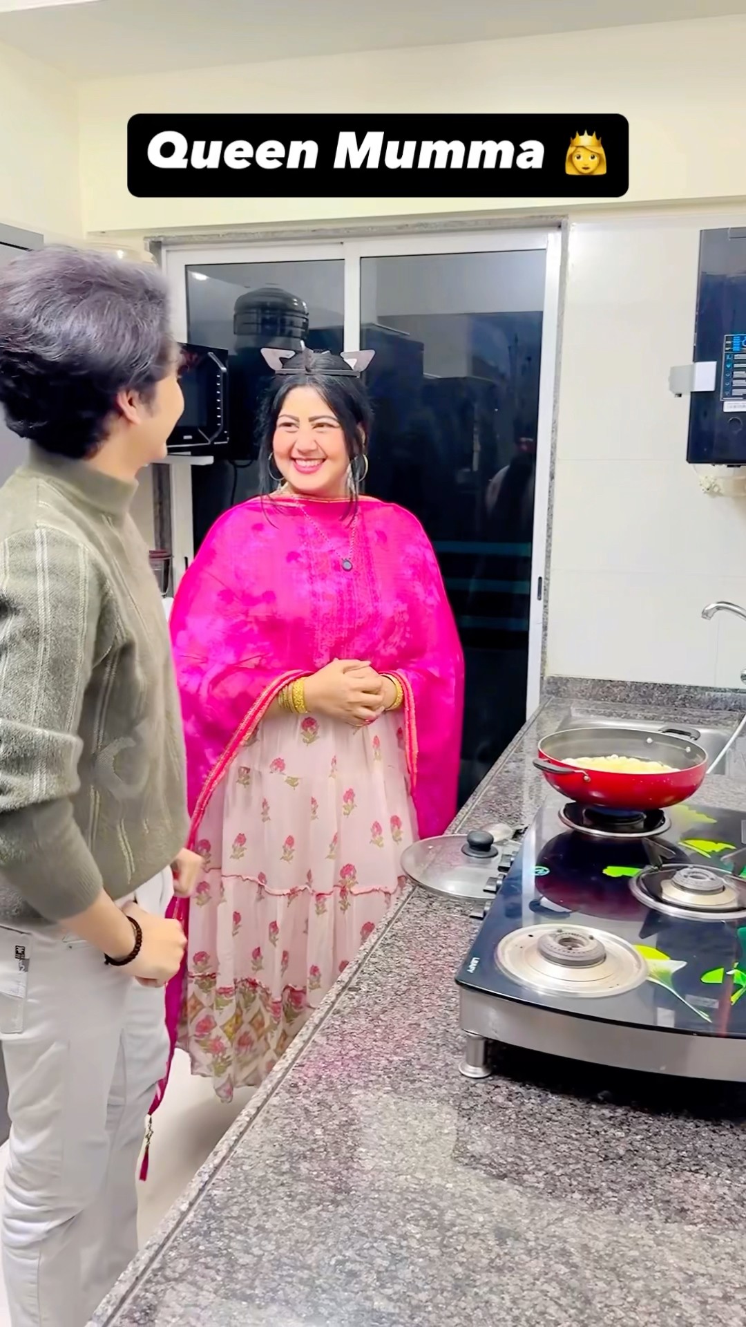 Love U Mumma?? #zidaanshahidaly #motherson #shorts