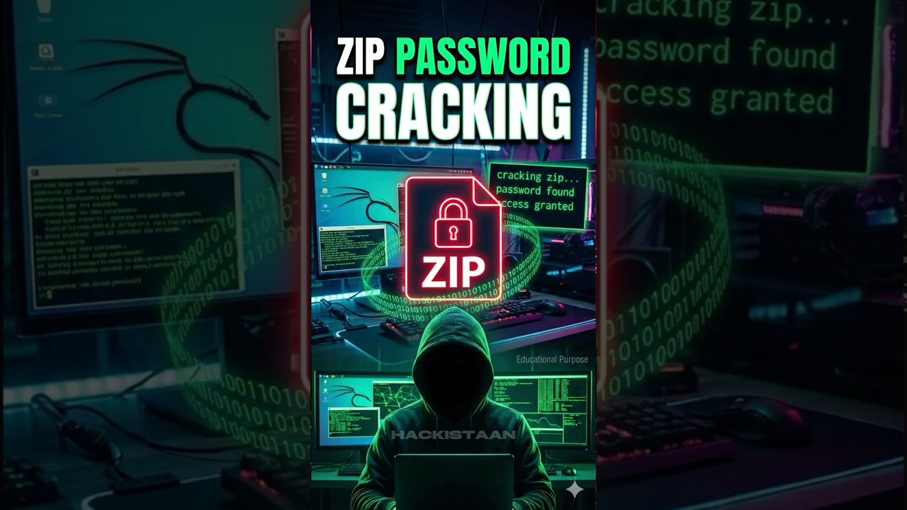 The FASTEST Way to Crack ZIP Passwords