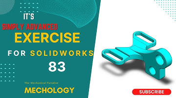 SolidWorks Exercise-82 |SolidWorks Tutorial-82 |SolidWorks Tutorial for Ultimate Beginner