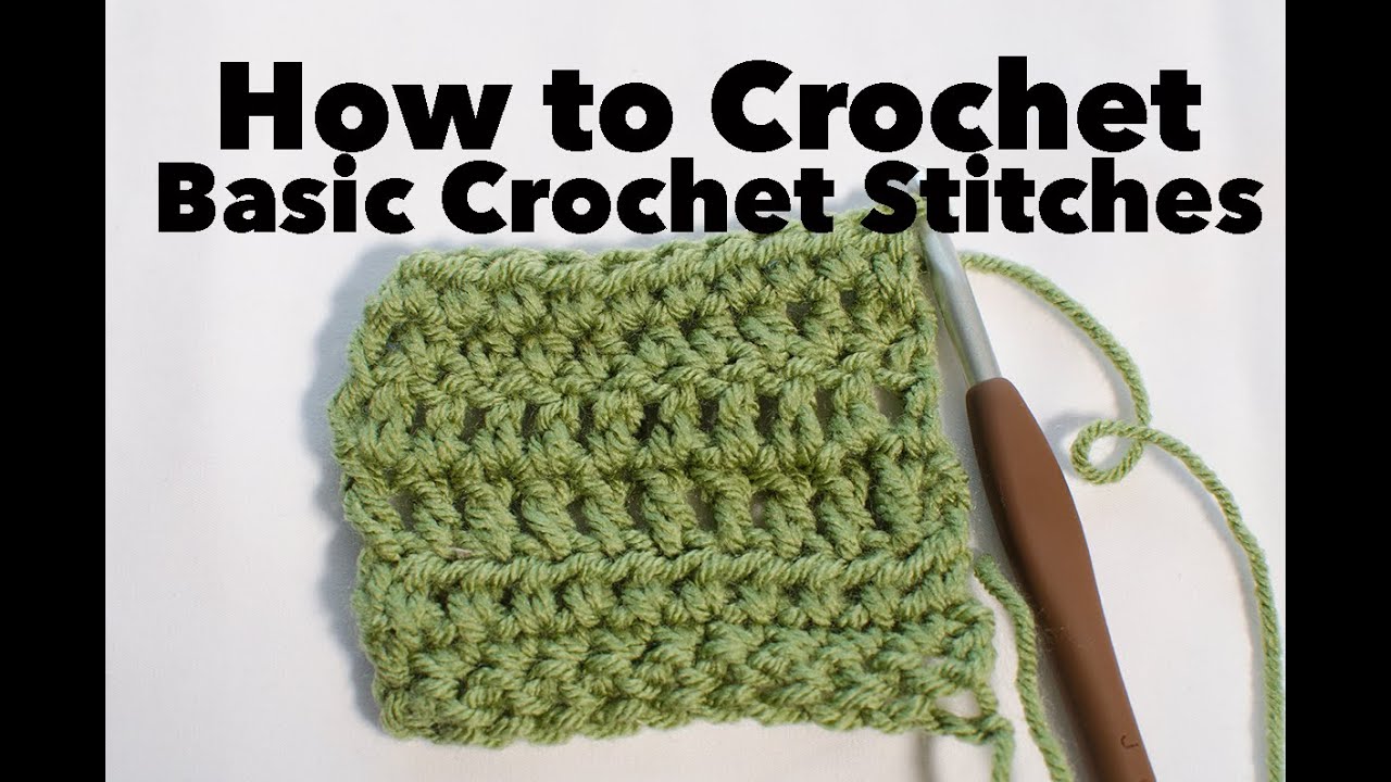 How to Crochet: 12 Basic Crochet Stitches for Beginners - Crafts on Air