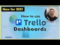 Trello Dashboards View Tutorial (2021 - New feature)