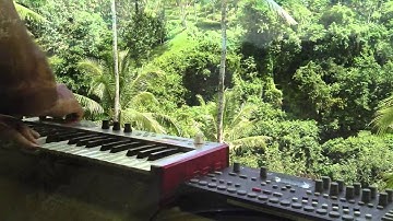 "Ayung Voyage - Bali" - Live Location Jam in Bali on Elektron Analog Four & Alesis Micron