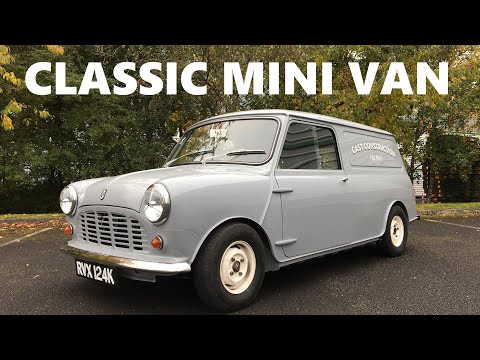 This 1972 Leyland Mini Van Is the Purest Form of Classic Mini