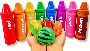 Rainbow Balls and Cups - Learn Colors, Numbers, and Spanish Words for Toddlers and Babies!
