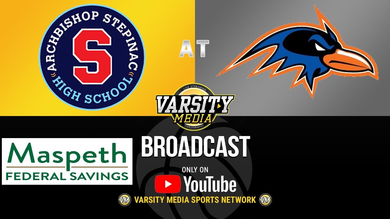 BROADCAST St Raymond vs Stepinac CHSAA Class AA Quarterfinal Boys Basketball 3/6 YouTube