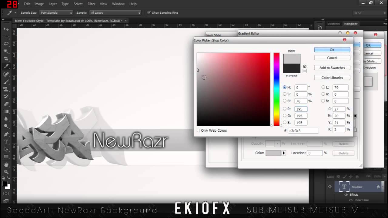 Speed Art: NewRazr - By EkioHD