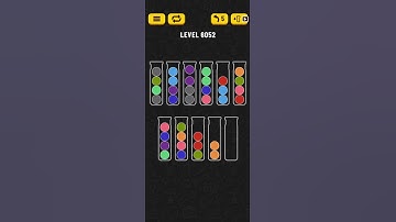 Ball Sort Puzzle Level 6052