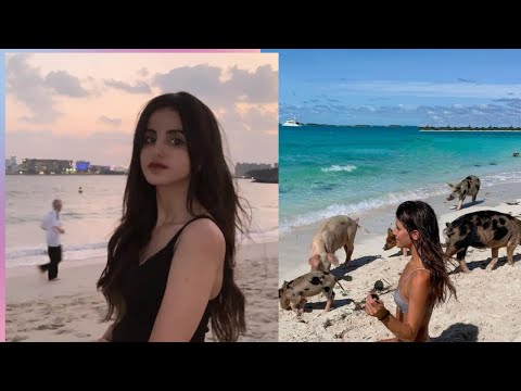 فوز العتيبي ترد على الهجوم بعد نشرها صورة البكيني مع مجموعة الخنازير على الشاطئ