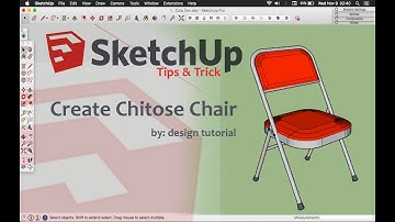 SketchUp Tutorial - Kursi Chitose