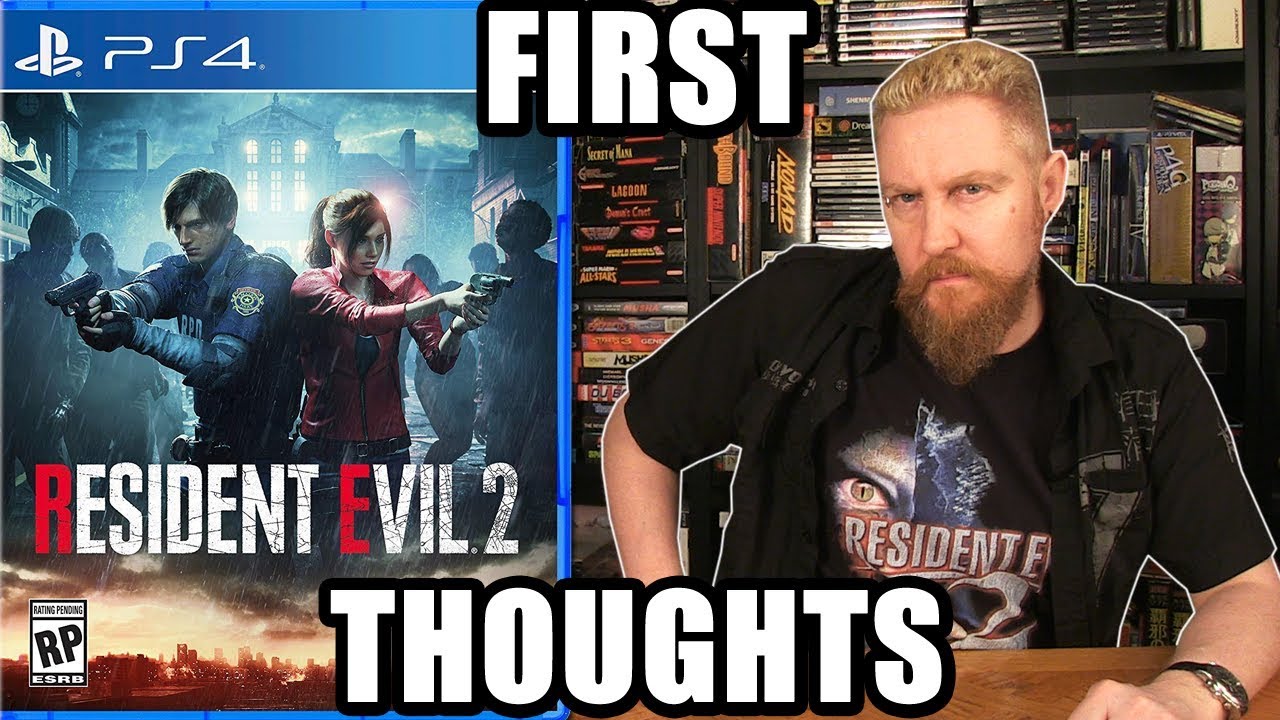 Thumbnail for RESIDENT EVIL 2 (First Thoughts) - Happy Console Gamer