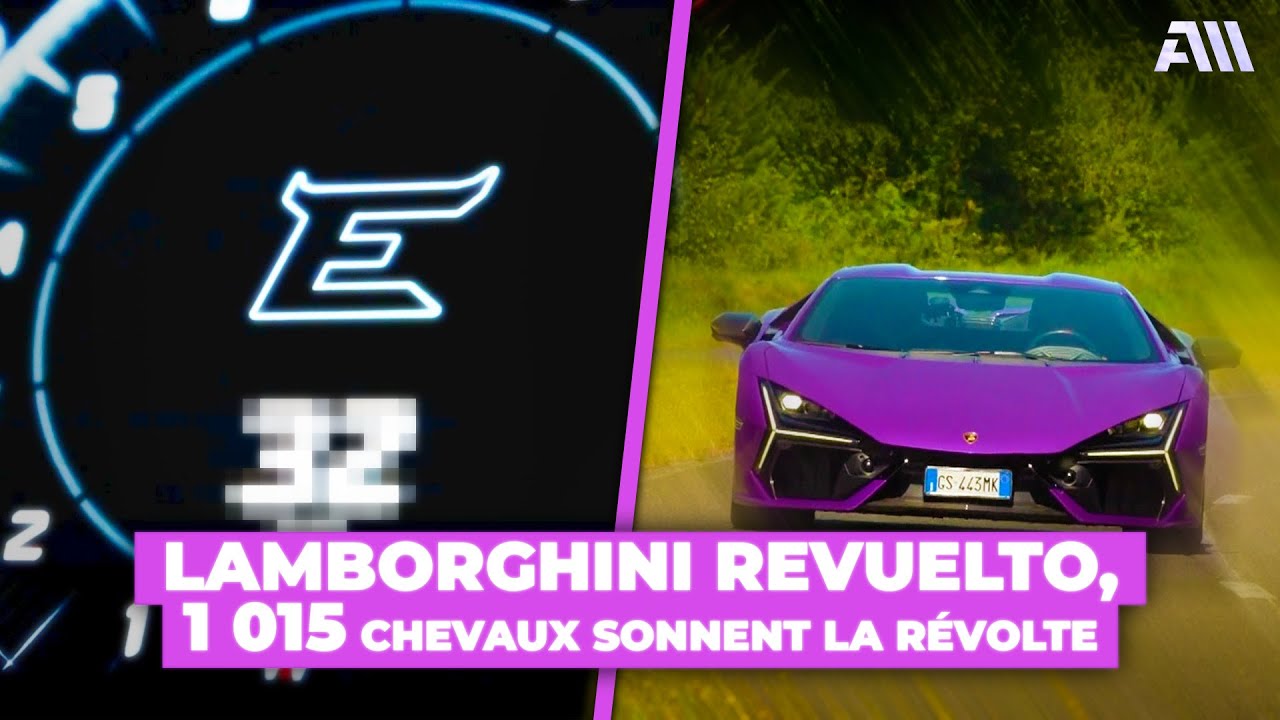 Lamborghini Revuelto, 1 015 chevaux sonnent la RÉVOLTE ! 🔥