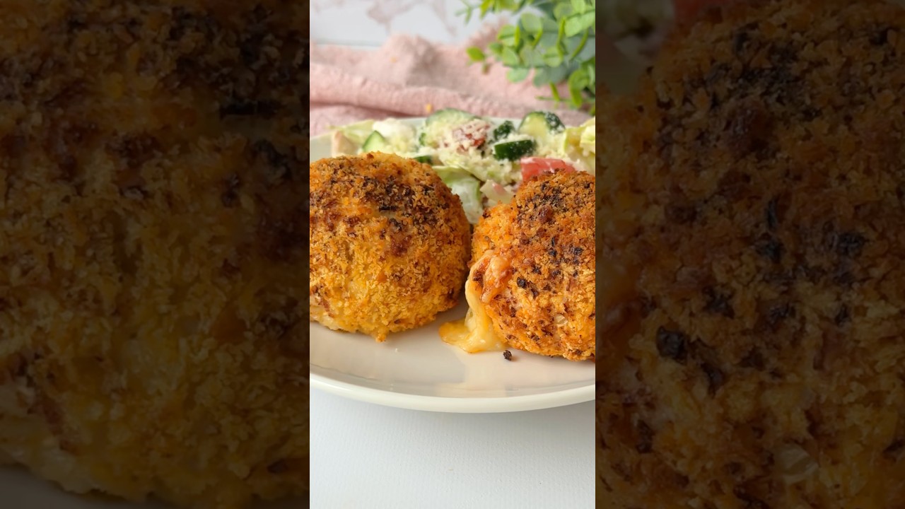 Хрустящие куриные котлетки с сыром 🍗🧀 crispy chicken cutlets with cheese