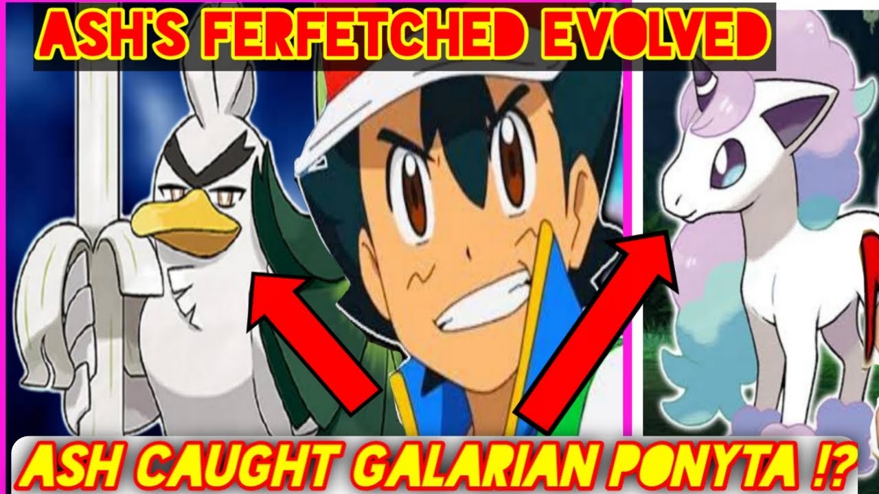 Jogada Excelente on X: Sirfetch'd e Galarian Ponyta estão