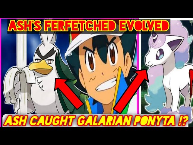 Jogada Excelente on X: Sirfetch'd e Galarian Ponyta estão