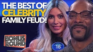 BEST Celebrity Family Feud Moments Snoop Dogg, Kim Kardashian, Amy Schumer & More | Bonus Round