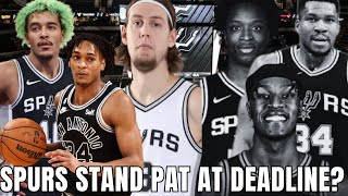 Should Spurs Stand Pat At Deadline?