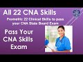 All 22 skills on the cna clinical exam cna training classes in new york