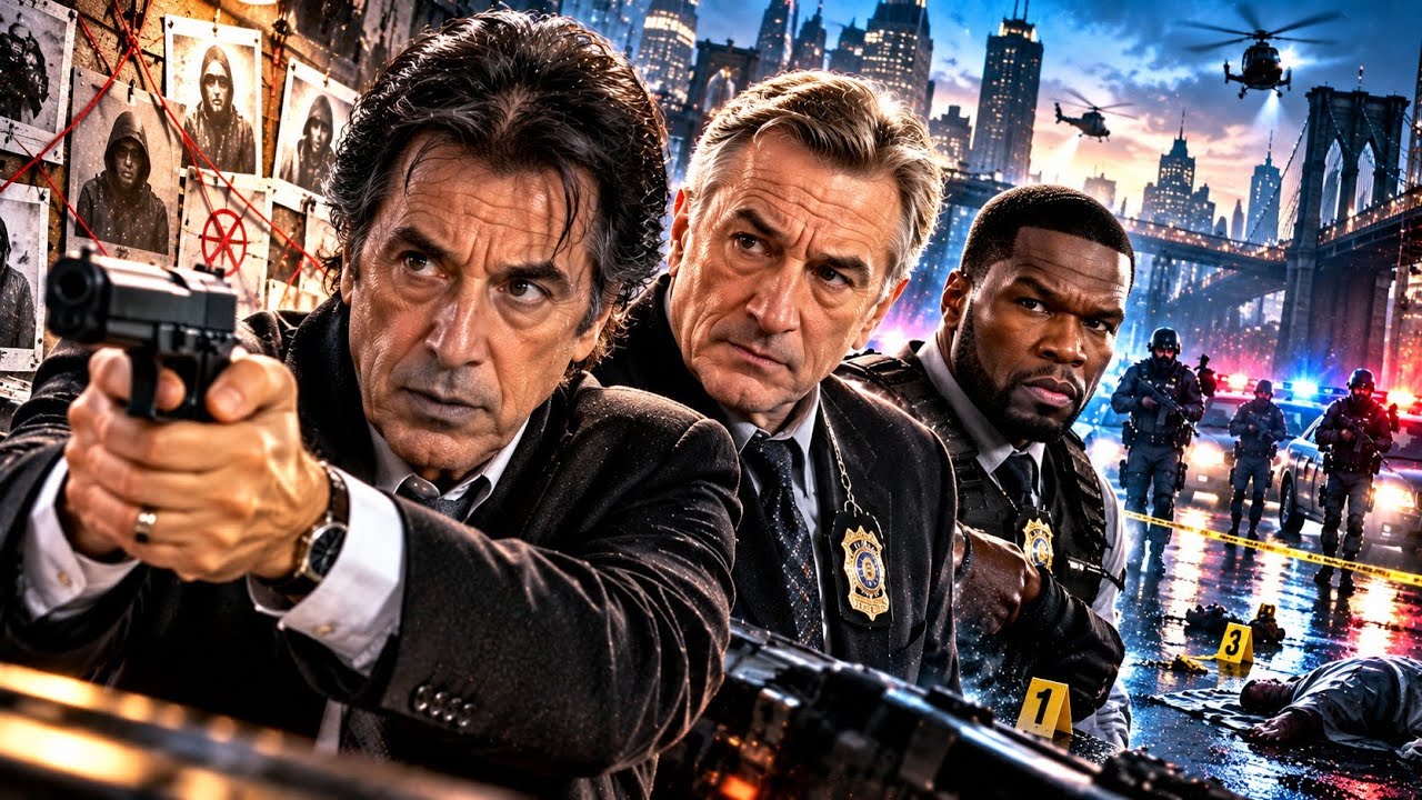 Al Pacino, Robert De Niro, 50 Cent Hunt A Serial Killer | Hollywood English Movie |Free Action Movie